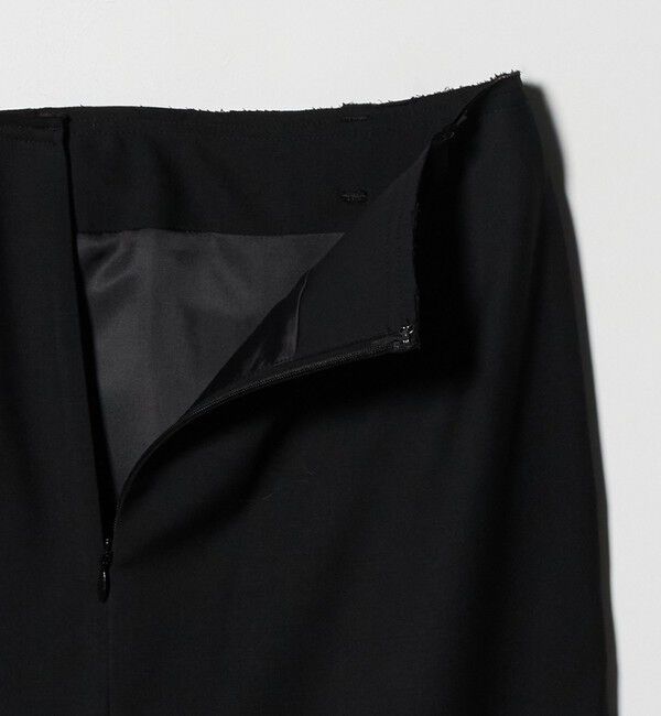 ATTISESSION「＜ATTISESSION＞エスカルゴ スカート ブラック」|フレア|