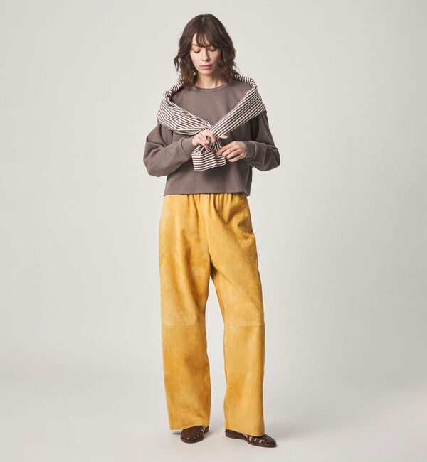 STEVEN ALAN「＜Steven Alan＞スエード イージー パンツ」|その他|