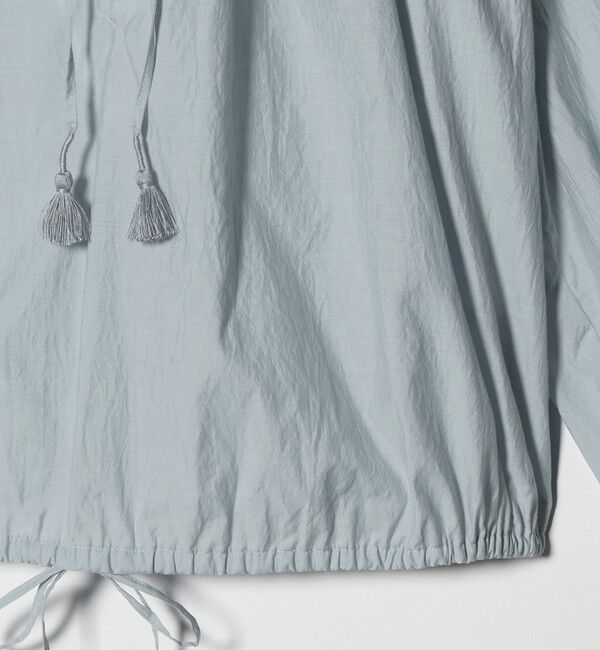 BEAUTY&YOUTH UNITED ARROWS「コットンナイロン ボリューム スキッパー ブラウス」|シャツ・ブラウス|