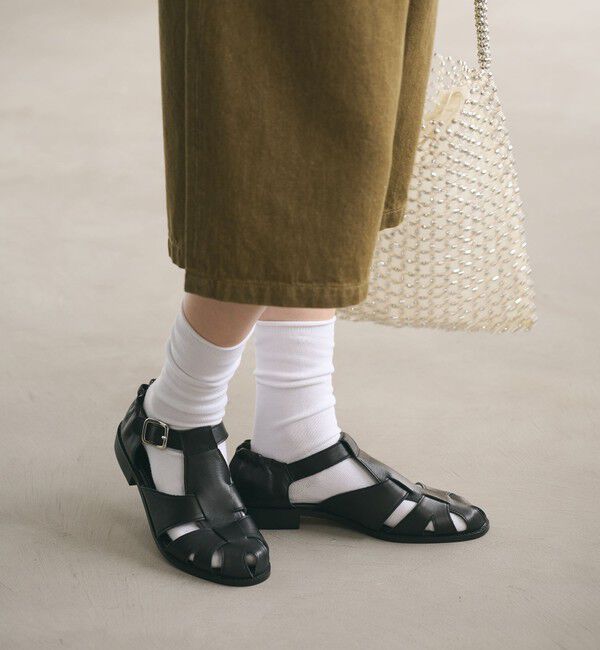 BEAUTY&YOUTH UNITED ARROWS「ギャザー グルカサンダル」|サンダル|