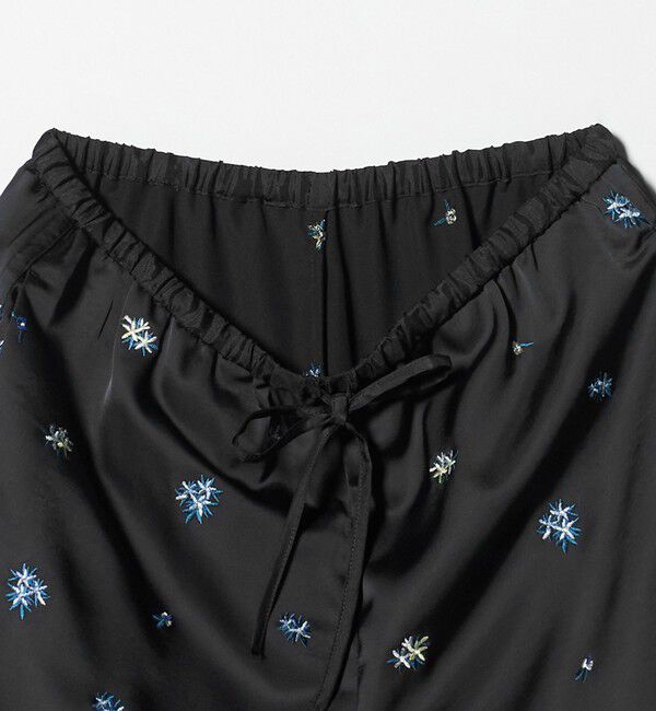 BEAUTY&YOUTH UNITED ARROWS「フラワー エンブロイダリー ドローストリング パンツ ウォッシャブル」|その他|