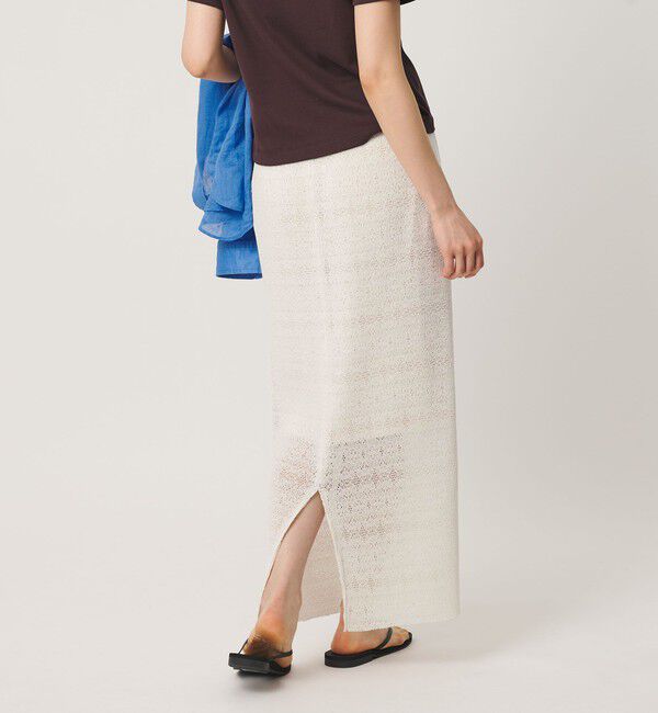 BEAUTY&YOUTH UNITED ARROWS「レースプリーツ タイトスカート ウォッシャブル」|タイト|