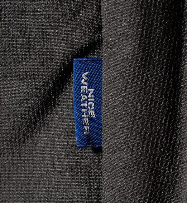 NICE WEATHER「＜NICE WEATHER＞ドライタッチ ワンタック パンツ」|チノ|