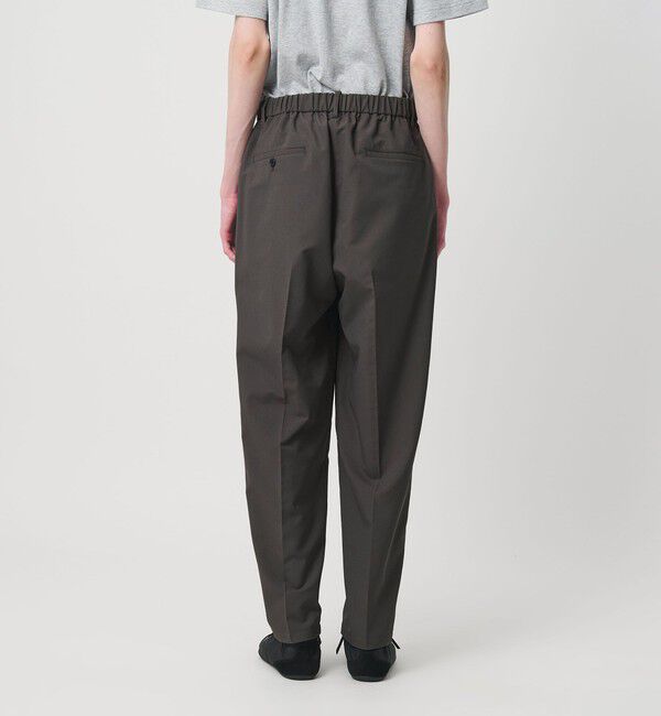 NICE WEATHER「＜NICE WEATHER＞ドライタッチ ワンタック パンツ」|チノ|