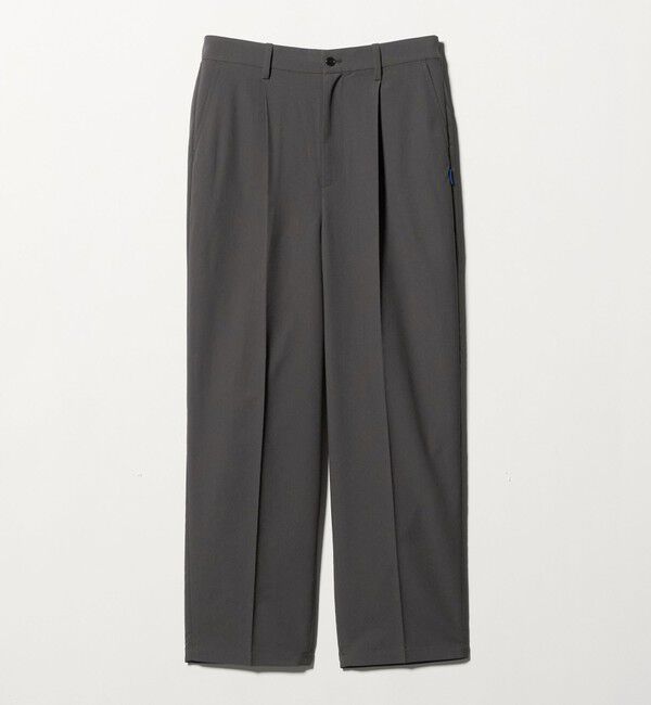 NICE WEATHER「＜NICE WEATHER＞ドライタッチ ワンタック パンツ」|チノ|