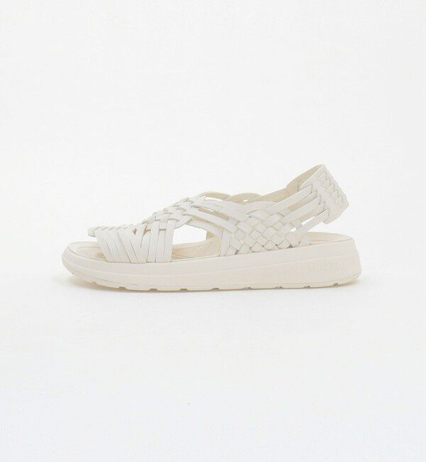 BEAUTY&YOUTH UNITED ARROWS「＜MALIBU SANDALS＞レザーライク キャニオン サンダル」|サンダル|WHITE