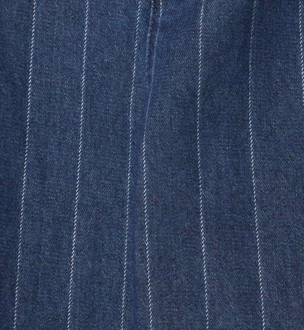 MONKEY TIME「ライトオンス ストライプ デニム 2P ワイド パンツ」|チノ|