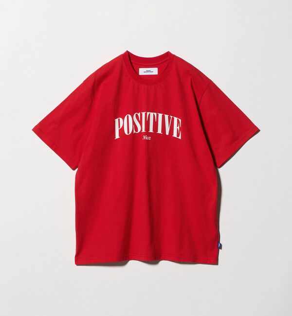 NICE WEATHER「＜NICE WEATHER＞POSITIVE ショートスリーブ Tシャツ」|Tシャツ・カットソー|