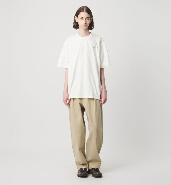 NICE WEATHER「＜NICE WEATHER＞スモールロゴ  Tシャツ」|Tシャツ・カットソー|