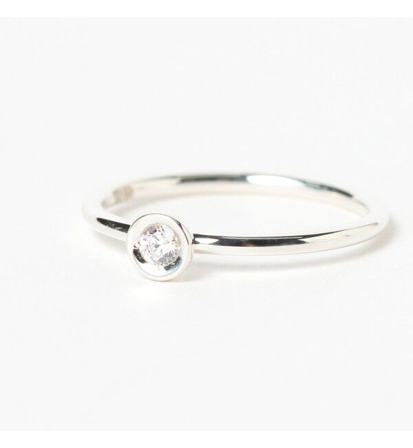 Ray BEAMS 「シルバー CZ リング」|その他|