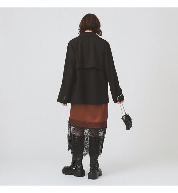 Ray BEAMS 「ヨークレイヤード 2ボタン ジャケット」|ダッフルコート|