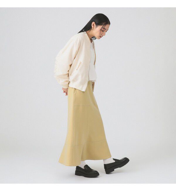 Ray BEAMS 「ギャザー アーム MA-1」|ブルゾン・スタジャン|