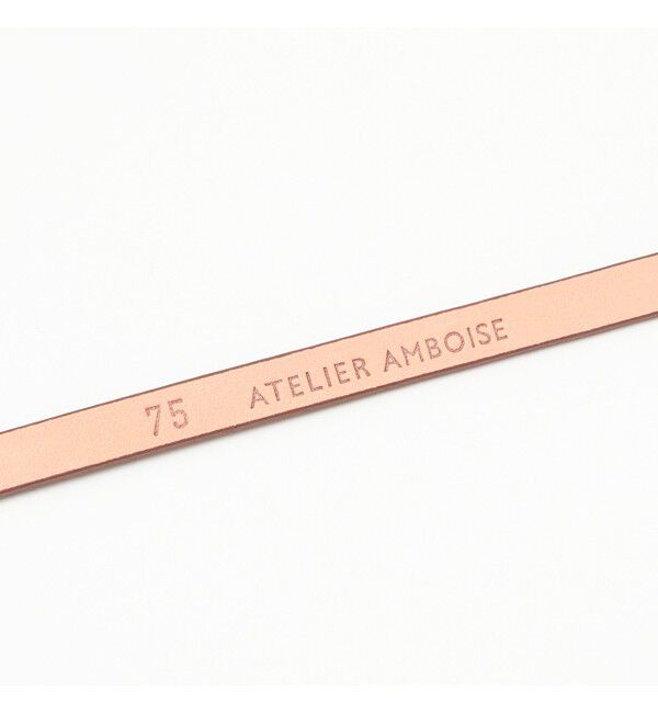 Demi-Luxe BEAMS 「ATELIER AMBOISE / TEJUS 型押し ベルト」|ベルト|