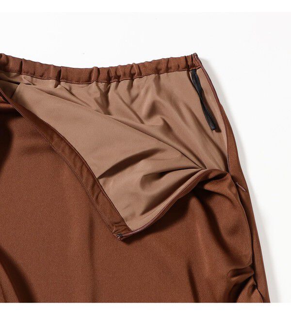 Ray BEAMS 「サテン ドレープ スカート」|スカート|