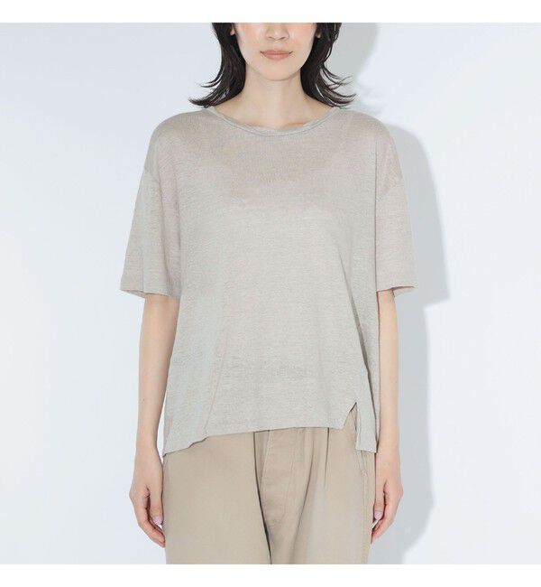 BEAMSBOY「ベルギー リネン ショートスリーブ」|Tシャツ・カットソー|