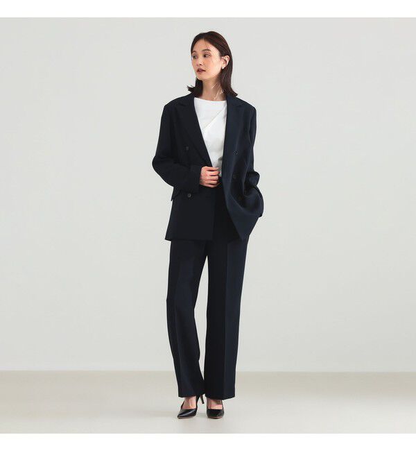 Demi-Luxe BEAMS 「ソフト ストレート パンツ＊」|チノ|