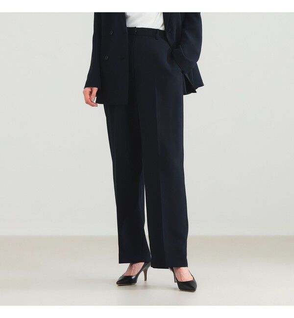 Demi-Luxe BEAMS 「ソフト ストレート パンツ＊」|チノ|