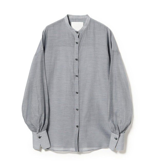 Demi-Luxe BEAMS 「AK+1 / コットンシルク ギンガム シャツ」|シャツ・ブラウス|