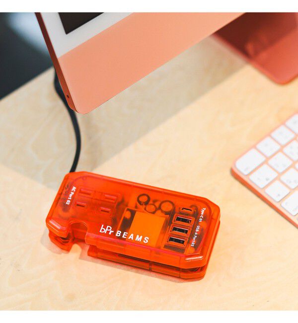 BEAMS「AC＆USB タップ スケルトン」|モバイルケース|