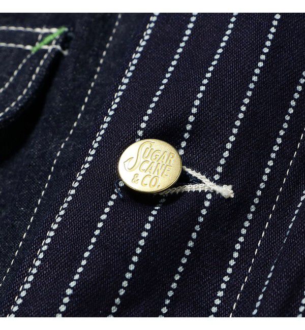 BEAMS「【別注】SUGAR CANE / クレイジー ワークコート」|ブルゾン・スタジャン|