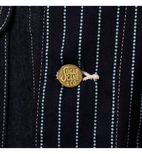 BEAMS「【別注】SUGAR CANE / クレイジー ワークコート」|ブルゾン・スタジャン|