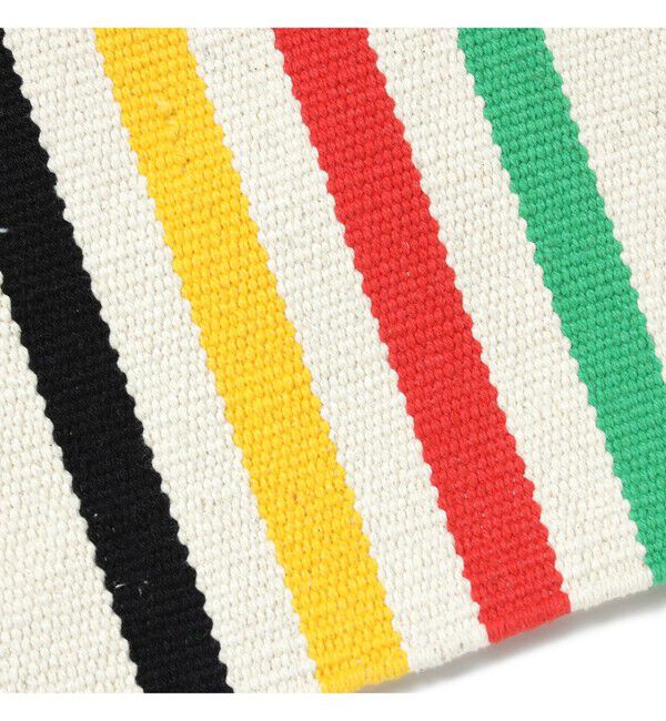 BEAMS「ストライプ ラグ L」|トイレタリー・ランドリーグッズ|