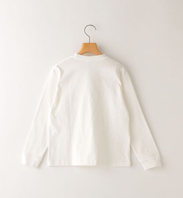 SHIPS KIDS「【WEB限定】SHIPS KIDS:100～160cm / ＜家族おそろい＞SHIPS マイクロロゴ ロングスリーブ TEE」|Tシャツ・カットソー|