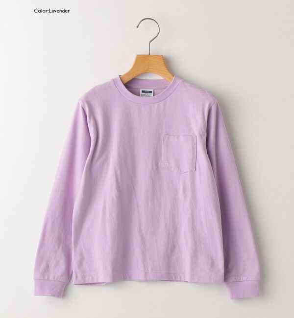 SHIPS KIDS「【WEB限定】SHIPS KIDS:100～160cm / ＜家族おそろい＞SHIPS マイクロロゴ ロングスリーブ TEE」|Tシャツ・カットソー|