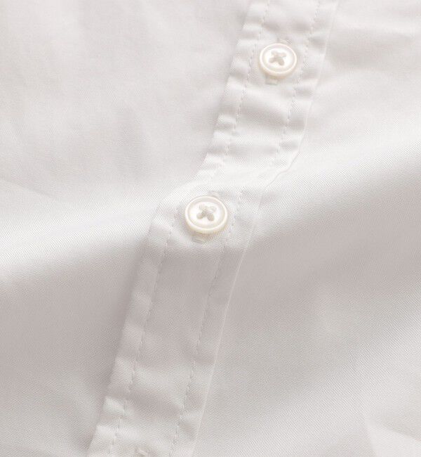 SHIPS KIDS「SHIPS KIDS:145～160cm / オックスフォード バンドカラー シャツ」|シャツ・ブラウス|