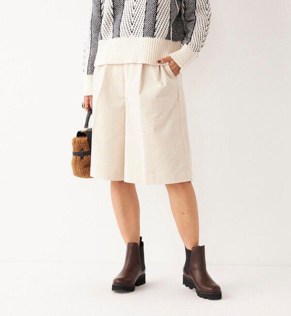 SHIPS Colors 「SHIPS Colors:〈洗濯機可能〉ストレッチ コーデュロイ キュロット」|キュロット|