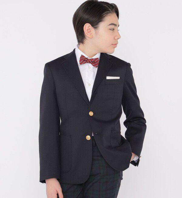 SHIPS KIDS「SHIPS KIDS:140～160cm / セレモニー ウール メタル ボタン ジャケット」|スーツ|