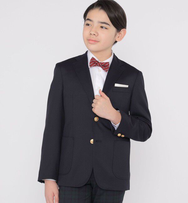 SHIPS KIDS「SHIPS KIDS:140～160cm / セレモニー ウール メタル ボタン ジャケット」|スーツ|