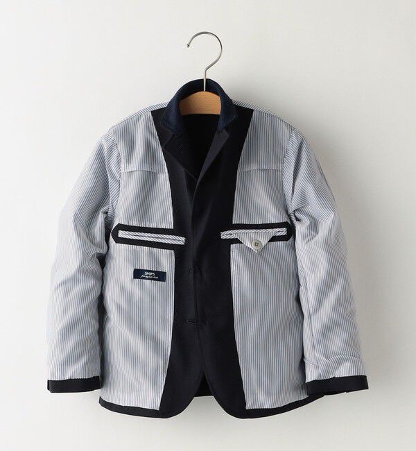 SHIPS KIDS「SHIPS KIDS:100～130cm / セレモニー ウール メタル ボタン ジャケット」|スーツ|