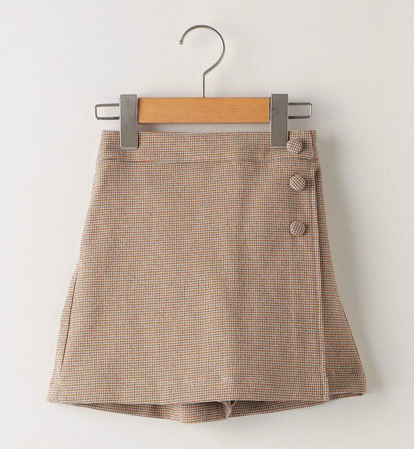 SHIPS KIDS「SHIPS KIDS:100～130cm / ラップ キュロット」|キュロット|