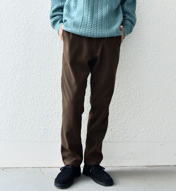 SHIPS any「SHIPS any: 裏起毛 ウォーム ストレッチ テーパード チノ パンツ 25AW◇」|チノ|