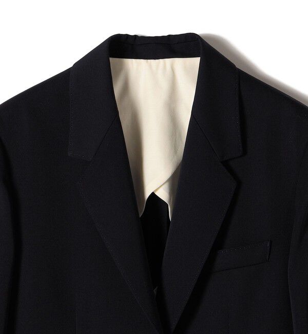 SHIPS for women「SHIPS Primary Navy Label:ネイビー テーラード ジャケット」|テーラードジャケット|