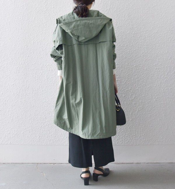 SHIPS any「SHIPS any:〈洗濯機可能〉オーバー フーディ ブルゾン コート」|その他|