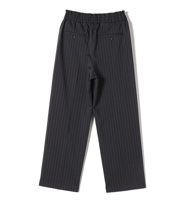 SHIPS for women「〈手洗い可能〉ストライプ ツイル ストレート パンツ」|スラックス|