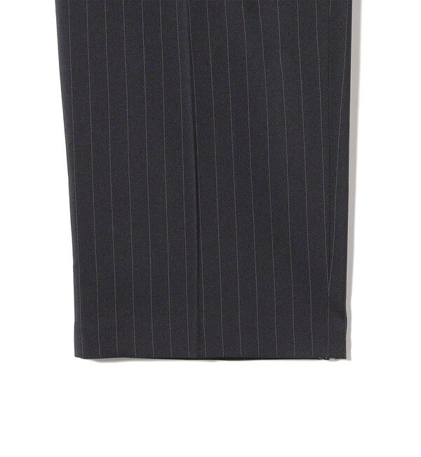 SHIPS for women「〈手洗い可能〉ストライプ ツイル ストレート パンツ」|スラックス|