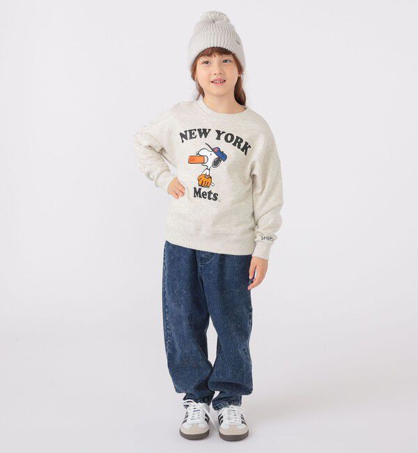 SHIPS KIDS「SHIPS KIDS:ポンポン ニット ワッチ」|ニット帽|