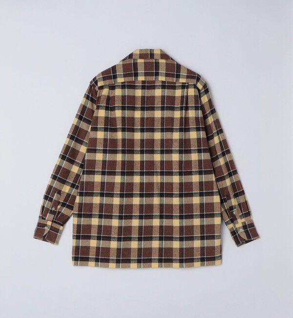 SHIPS「【SHIPS別注】Errico Formicola: コットンフランネル チェック オーバーシャツ」|シャツ・ブラウス|