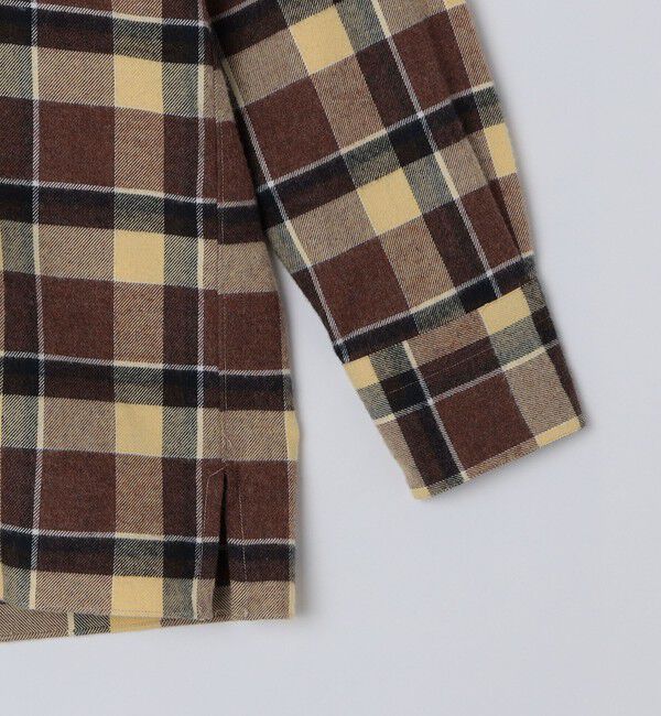 SHIPS「【SHIPS別注】Errico Formicola: コットンフランネル チェック オーバーシャツ」|シャツ・ブラウス|