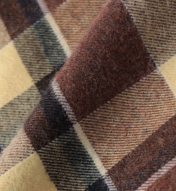 SHIPS「【SHIPS別注】Errico Formicola: コットンフランネル チェック オーバーシャツ」|シャツ・ブラウス|