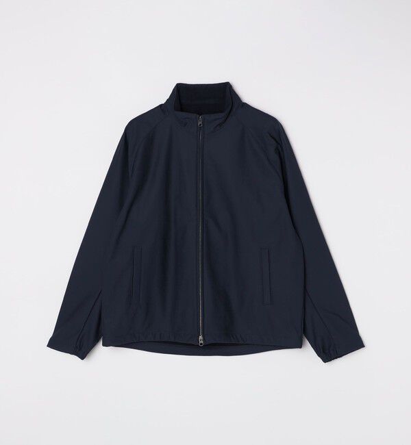 SHIPS「SHIPS:〈洗濯機可能〉ポンチ 裏フリース ストレッチ ブルゾン」|ブルゾン・スタジャン|