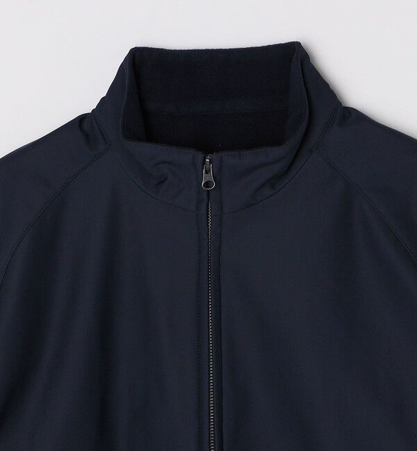 SHIPS「SHIPS:〈洗濯機可能〉ポンチ 裏フリース ストレッチ ブルゾン」|ブルゾン・スタジャン|