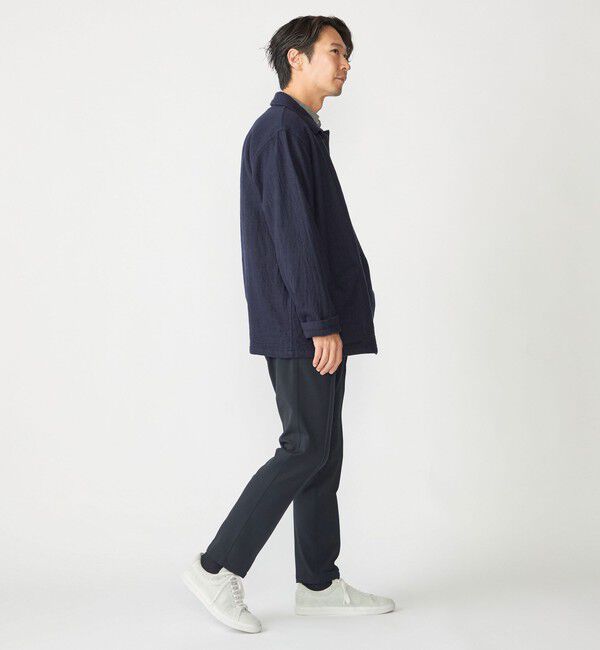 SHIPS「SHIPS: ブラッシュド シャツ アウター」|ブルゾン・スタジャン|