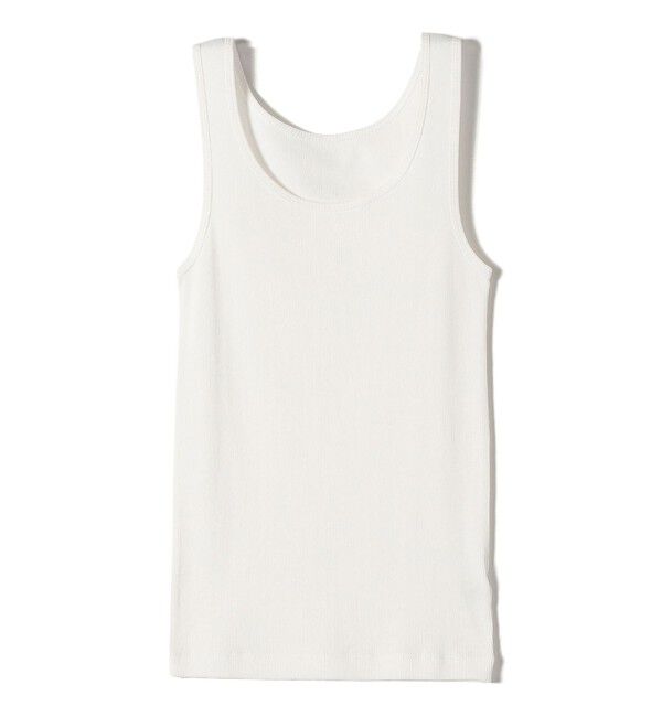SHIPS for women「オーガニック コットン 2WAY リブ タンクトップ」|タンクトップ|