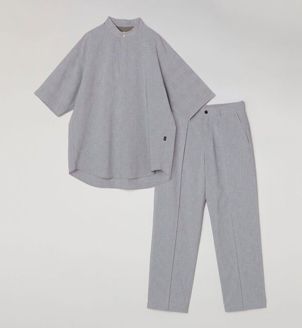 SHIPS any「SHIPS any:〈吸水速乾〉Rapidry バンドスキッパー プルオーバー シャツ(セットアップ対応)◇」|シャツ・ブラウス|