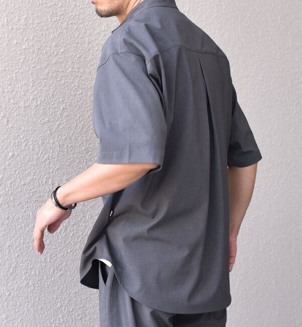 SHIPS any「SHIPS any:〈吸水速乾〉Rapidry バンドスキッパー プルオーバー シャツ(セットアップ対応)◇」|シャツ・ブラウス|