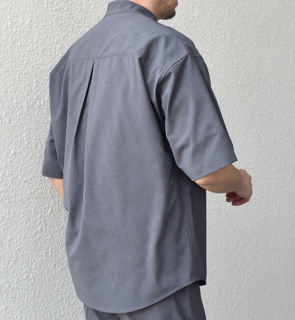 SHIPS any「SHIPS any:〈吸水速乾〉Rapidry バンドスキッパー プルオーバー シャツ(セットアップ対応)◇」|シャツ・ブラウス|